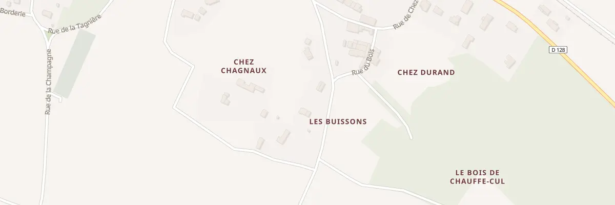Plan du 18 Rue de la Nougerée à Saint-Sever-de-Saintonge