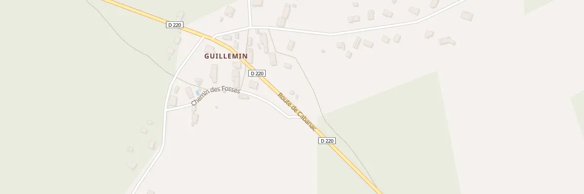 Plan du 798 Rte des Gravières à Guillos
