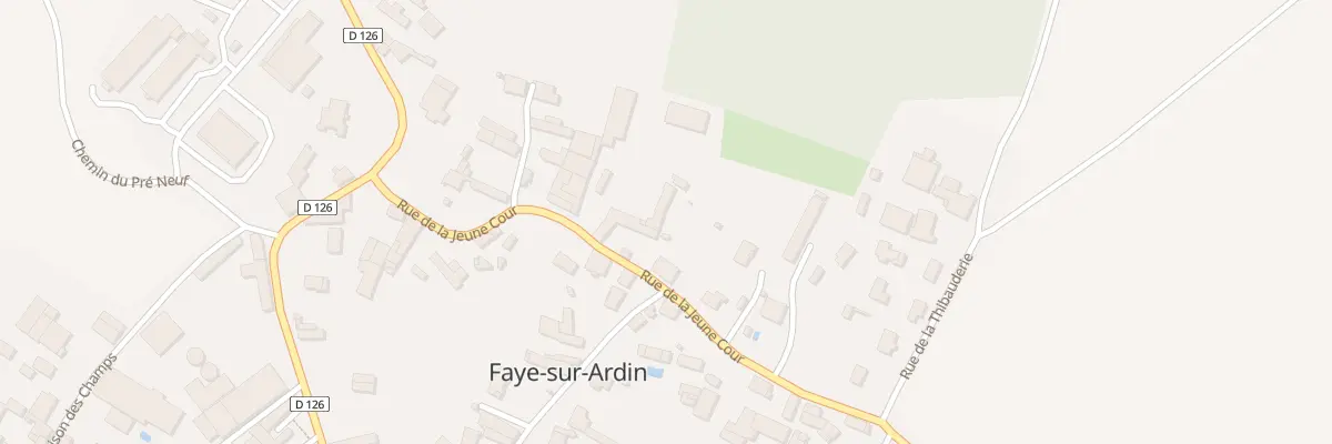 Plan du 9 Rte des Alleufs à Faye-sur-Ardin