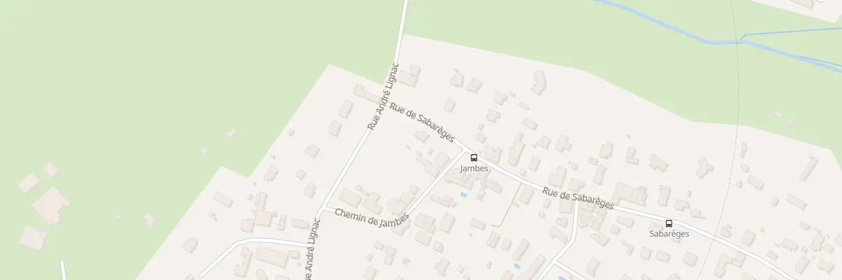 Plan du 60 Rue de Sabarèges à Ambarès-et-Lagrave