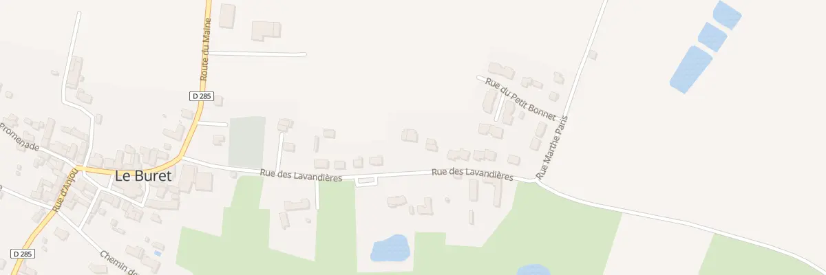 Plan du 17 Rue des Lavandières au Buret