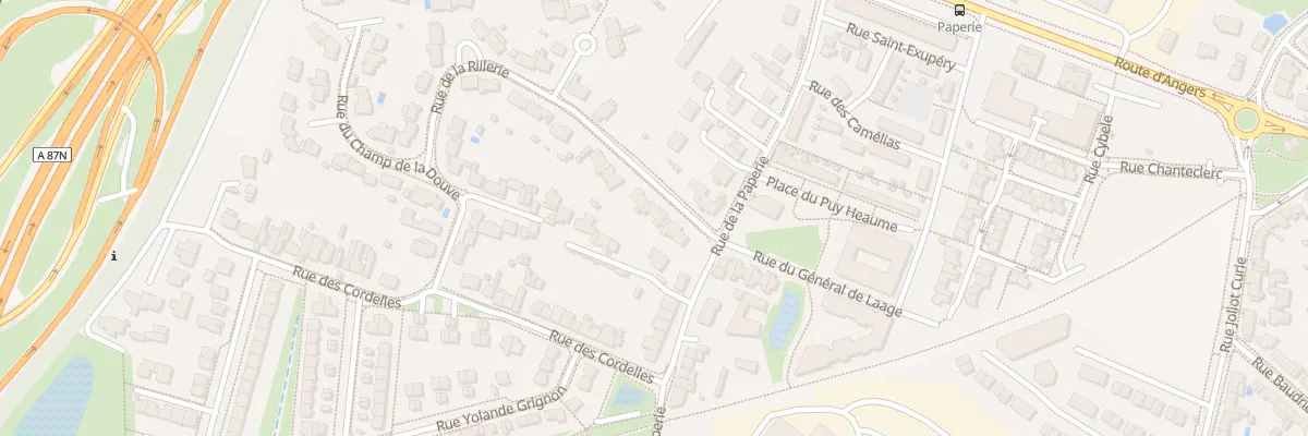 Plan du 3 Rue de la Rillerie à Saint-Barthélemy-d’Anjou