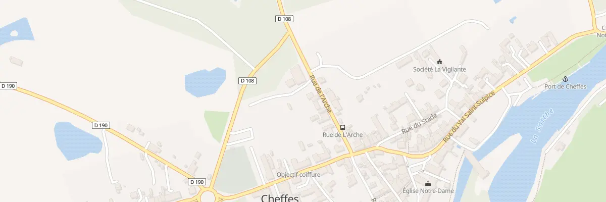 Plan du 4 Rue de l’Arche à Cheffes