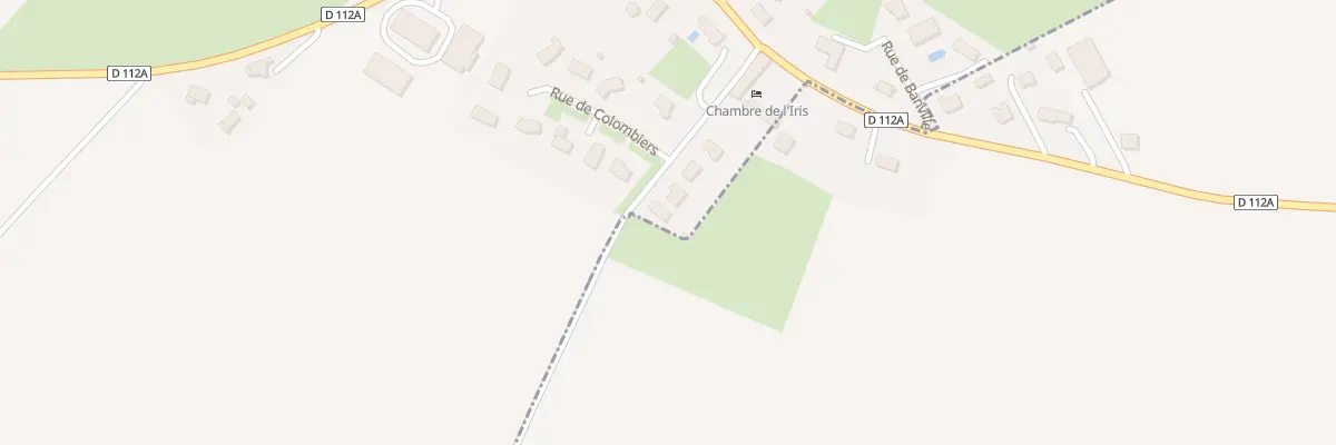 Plan du 9 Rue de Colombiers à Sainte-Croix-sur-Mer