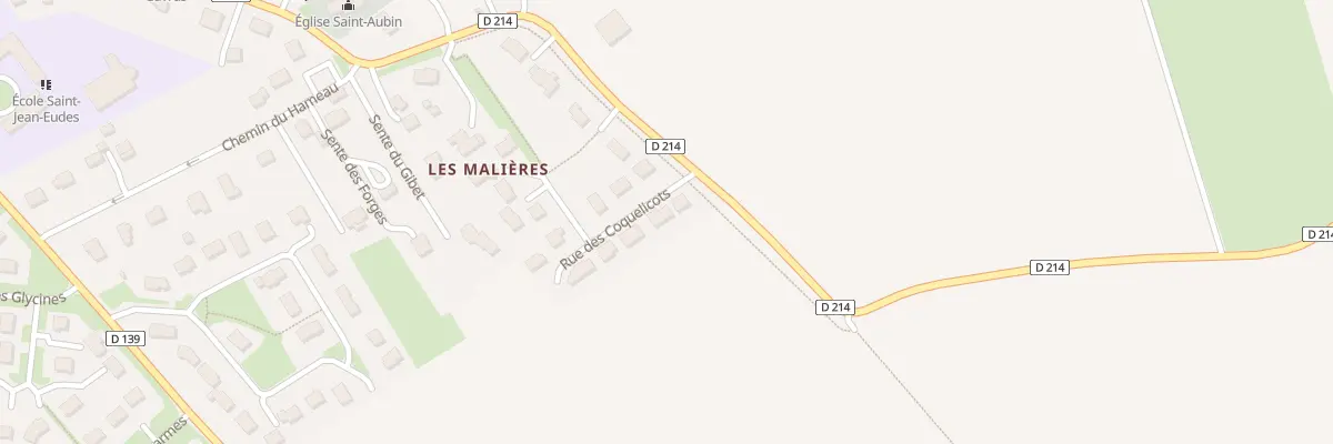 Plan du 3 Rue des Coquelicots à Gavrus