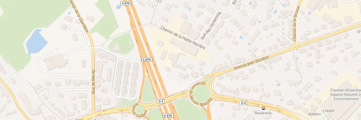 Plan du 4 Sq Jean Boutton aux Ponts-de-Cé