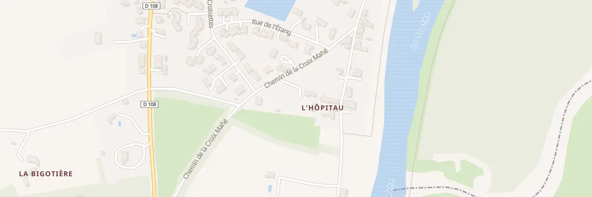 Plan du 3 Che de la Croix Mahe à Cheffes