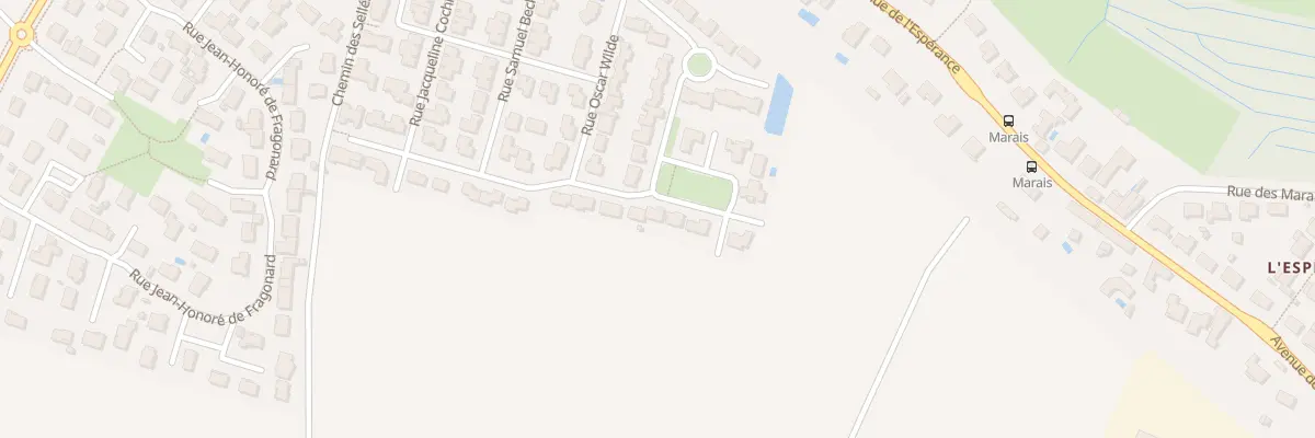 Plan du 30 Rue Ambroise Croizat à Niort