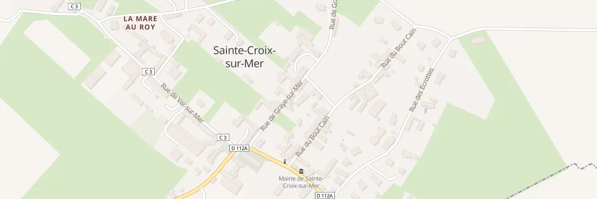 Plan du 4 Rue de Graye à Sainte-Croix-sur-Mer