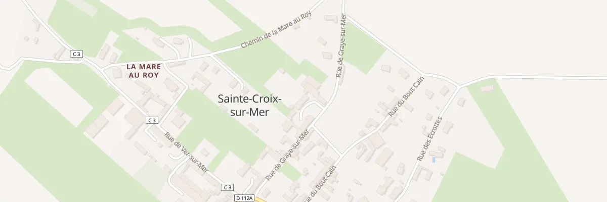 Plan du 9 Rue de Graye à Sainte-Croix-sur-Mer
