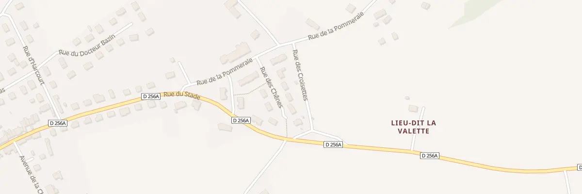 Plan du 5 Rue des Chenes à Saint-Denis-de-Méré