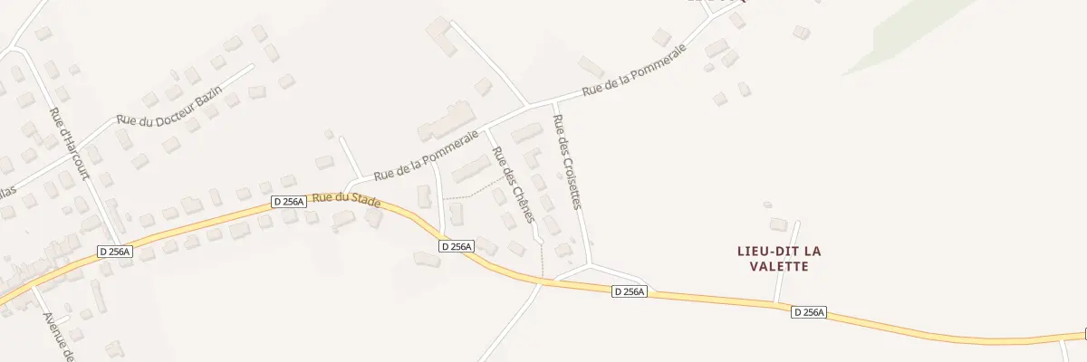 Plan du 3 Rue des Chenes à Saint-Denis-de-Méré
