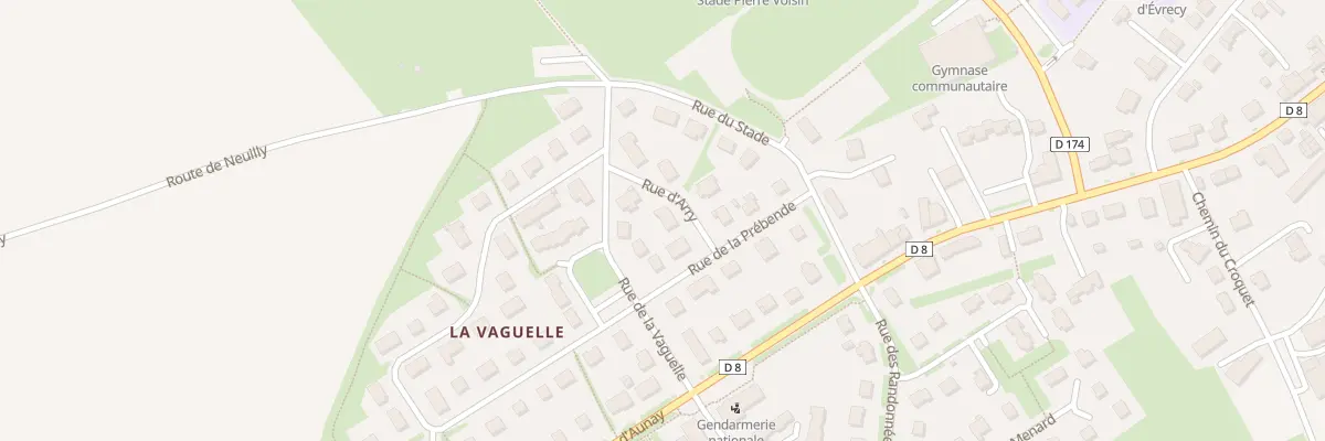 Plan du 2 Rue d’Arry à Évrecy