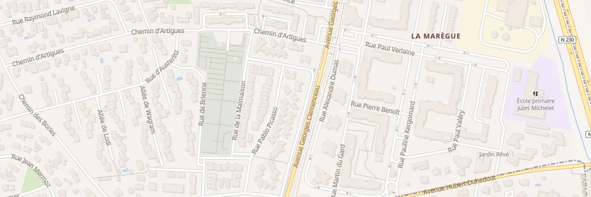 Plan du 34 Rue Gustave Courbet à Cenon