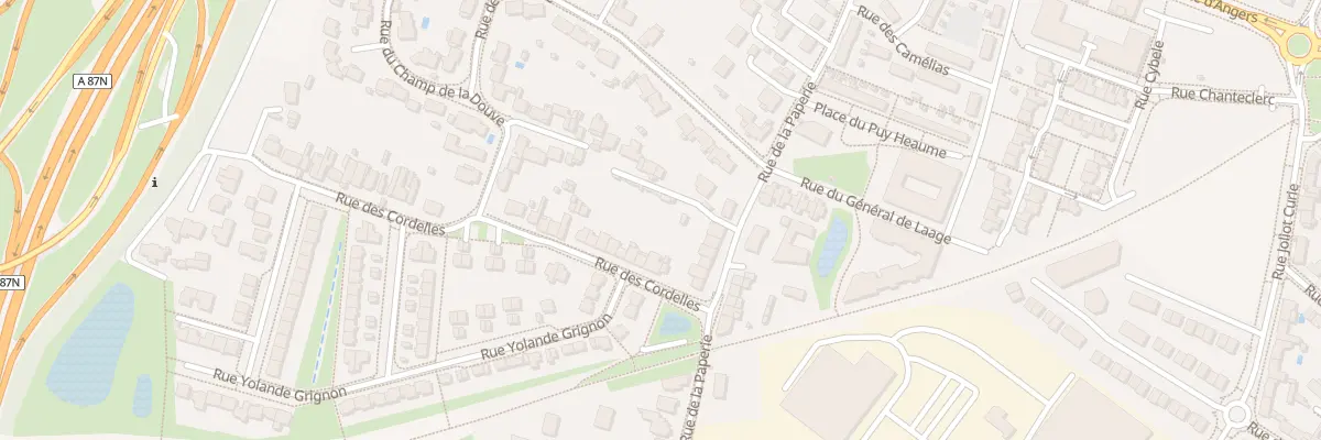 Plan du 4 Rue des Cordelles à Saint-Barthélemy-d’Anjou