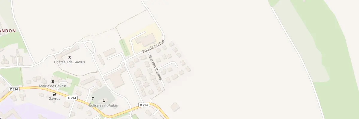 Plan du 9 Rue des Rosiers à Gavrus