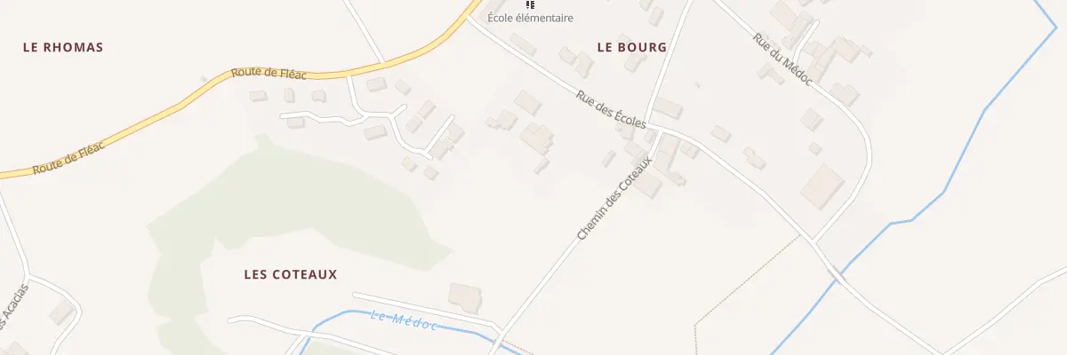 Plan du 12 Rue des Ecoles à Avy
