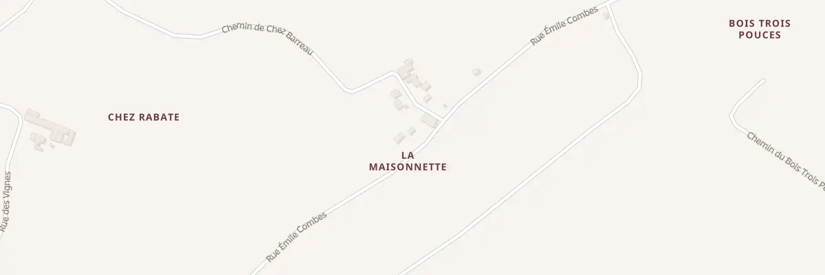 Plan du 123 Rue Emile Combes à Dompierre-sur-Charente
