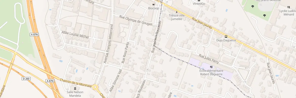 Plan du 39 Rue Waldeck Rousseau aux Ponts-de-Cé