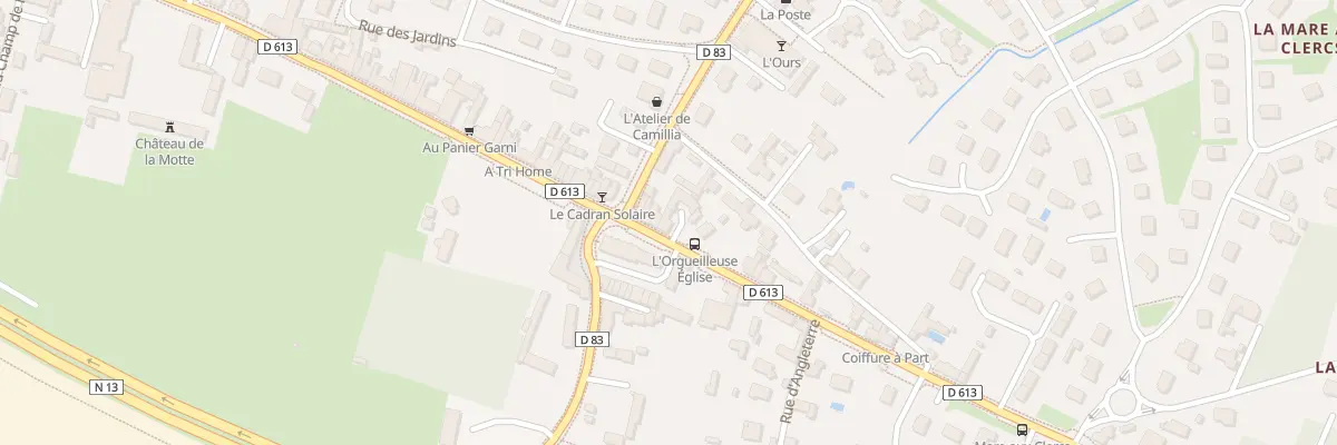 Plan du 69 Rue de Caen Bretteville l’Orgu à Thue et Mue