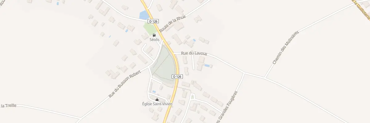 Plan du 2 Les Lavous à Faye-sur-Ardin
