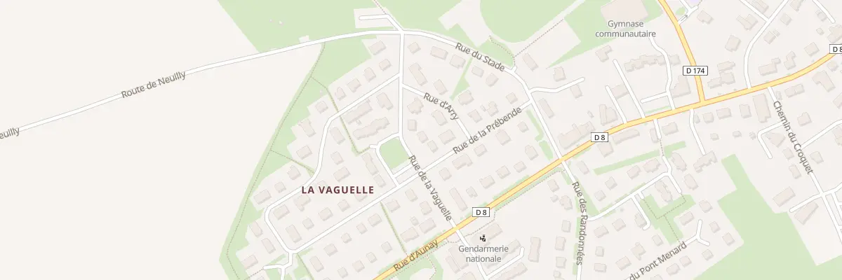 Plan du 7 Rue de la Vaguelle à Évrecy