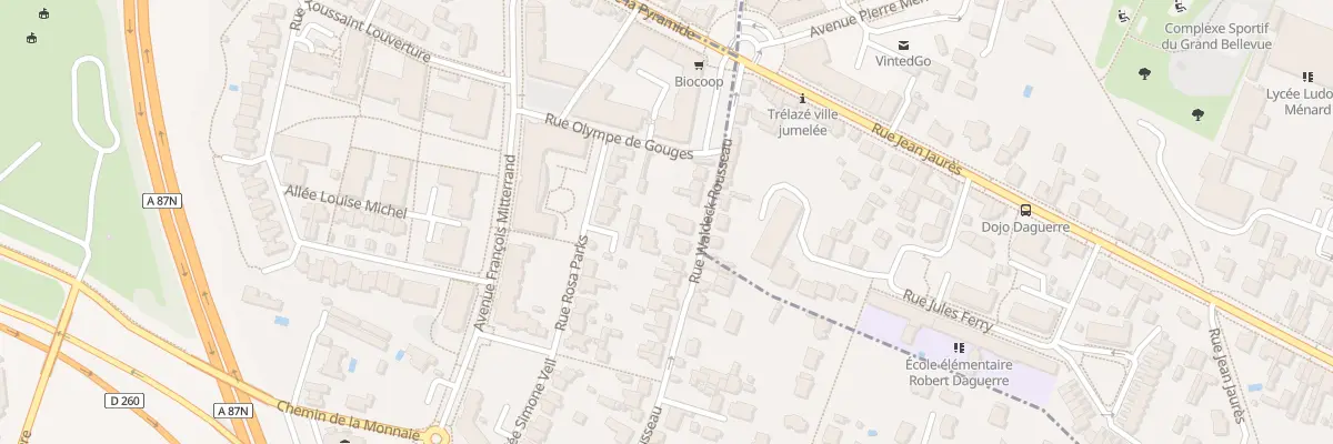 Plan du 43 Rue Waldeck Rousseau aux Ponts-de-Cé