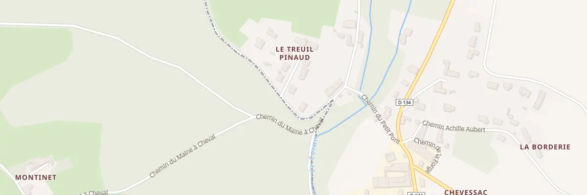 Plan du 2 Imp du Treuil Pinaud à Saint-Sauvant