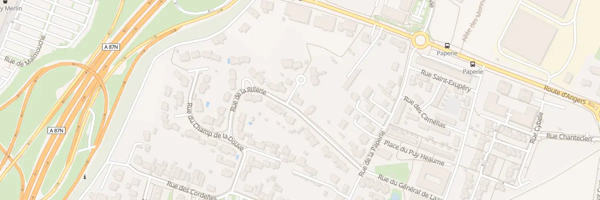 Plan du 8 Rue de la Rillerie à Saint-Barthélemy-d’Anjou