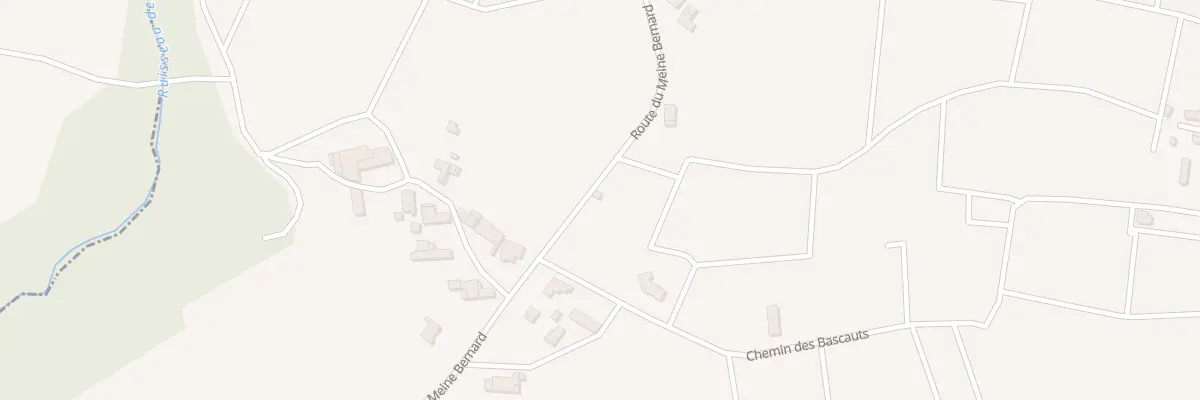 Plan du 333 Les Bascauts à Tauriac