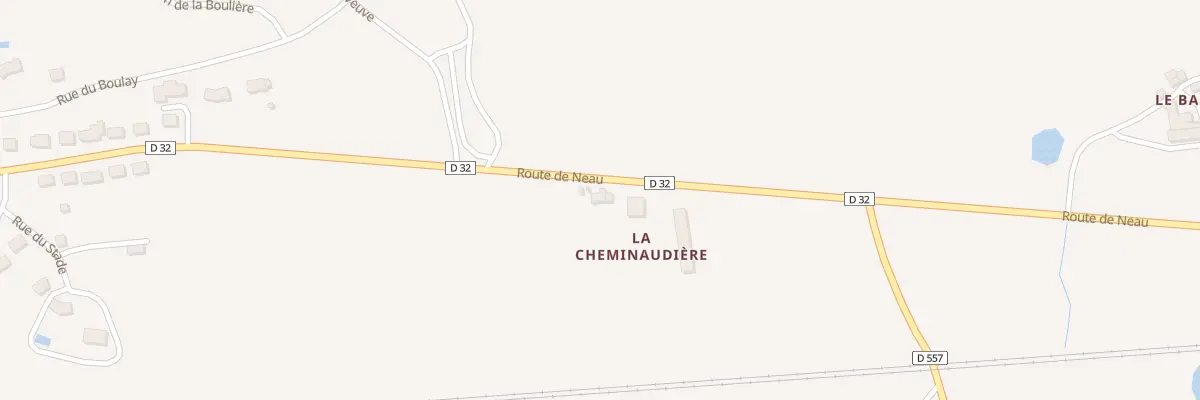 Plan du 320 Rte de Neau à Brée