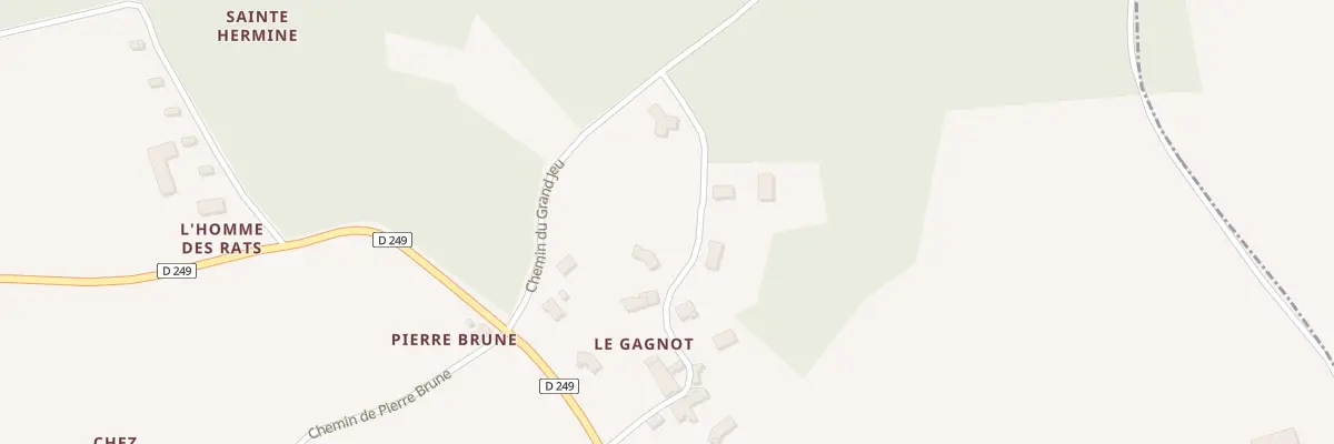 Plan du 13 Imp du Gagnot à Fléac-sur-Seugne