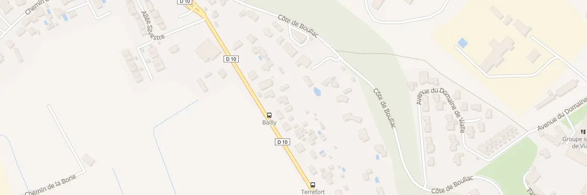 Plan du 11B Rte de Latresne à Bouliac
