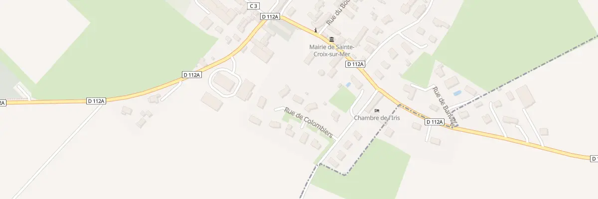 Plan du 8 Rue du Colombier à Sainte-Croix-sur-Mer