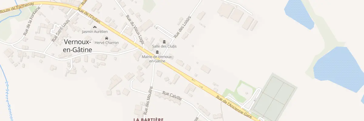 Plan du 4 Rue de l’Ancienne Gare à Vernoux-en-Gâtine