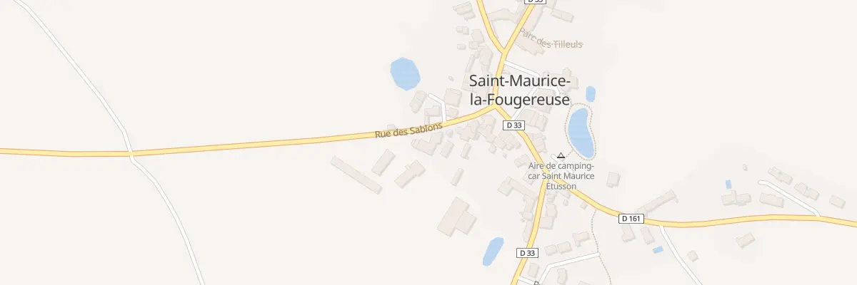 Plan du 3 Rue des Sablons à Saint Maurice Étusson