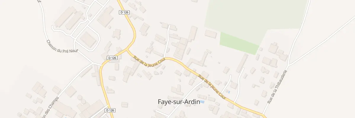 Plan du 5 Rte des Alleufs à Faye-sur-Ardin