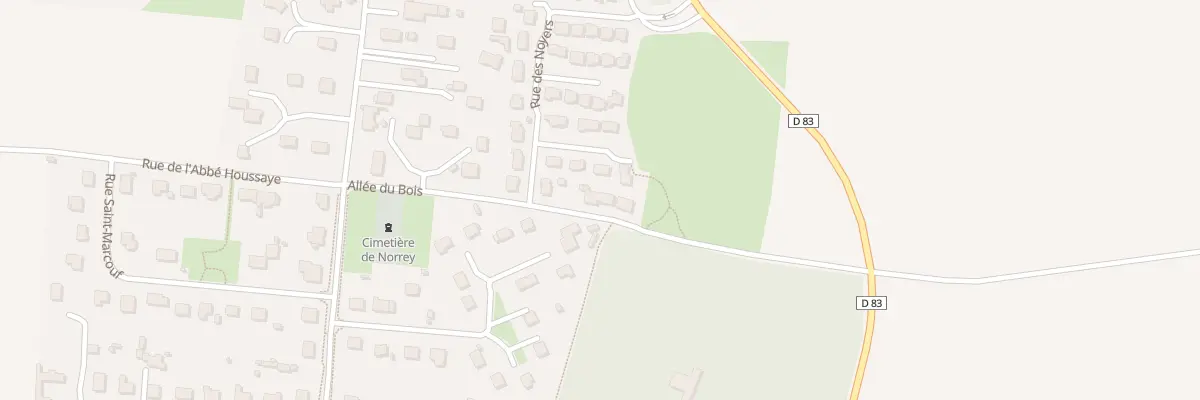 Plan du 7 All du Bois à Saint-Manvieu-Norrey