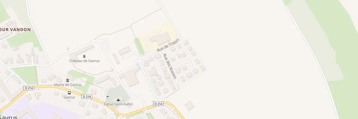 Plan du 3 Rue des Rosiers à Gavrus