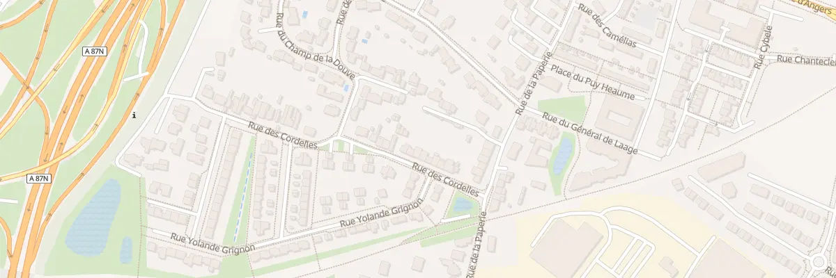 Plan du 14 Rue des Cordelles à Saint-Barthélemy-d’Anjou