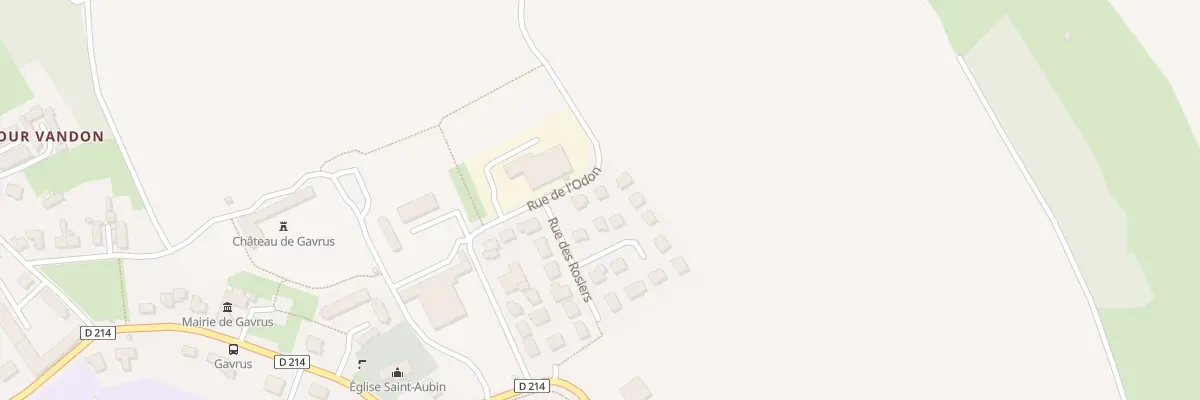 Plan du 22 Rue de l’Odon à Gavrus