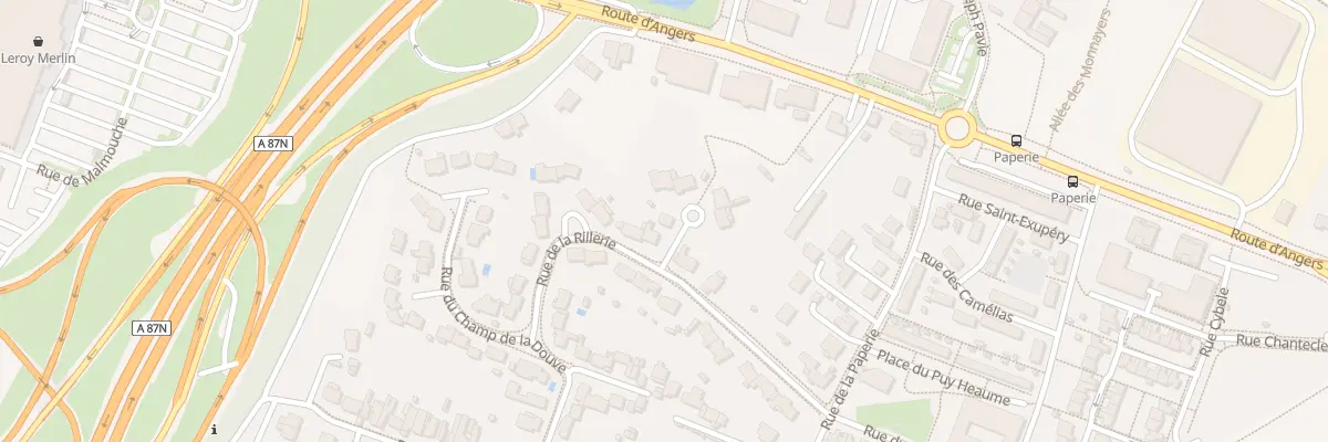 Plan du 16B Rue de la Rillerie à Saint-Barthélemy-d’Anjou