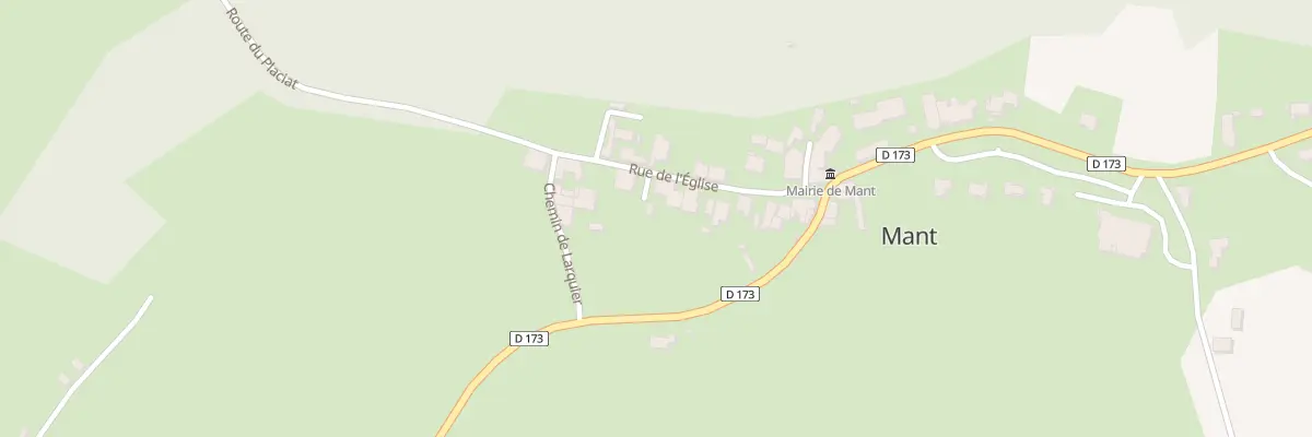 Plan du 129 Rue de l’Église à Mant