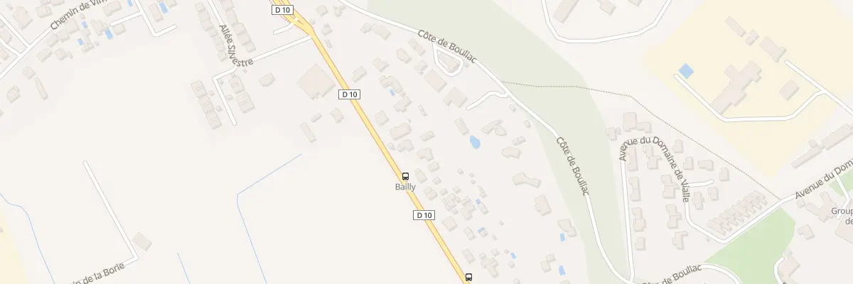 Plan du 11Q Rte de Latresne à Bouliac