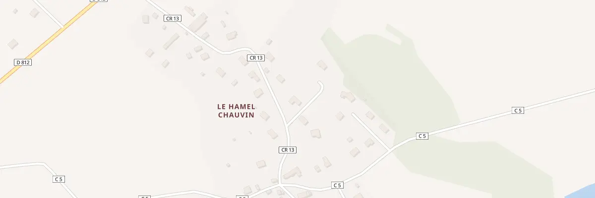 Plan du 8 Le Hamel Helie à La Selle-la-Forge