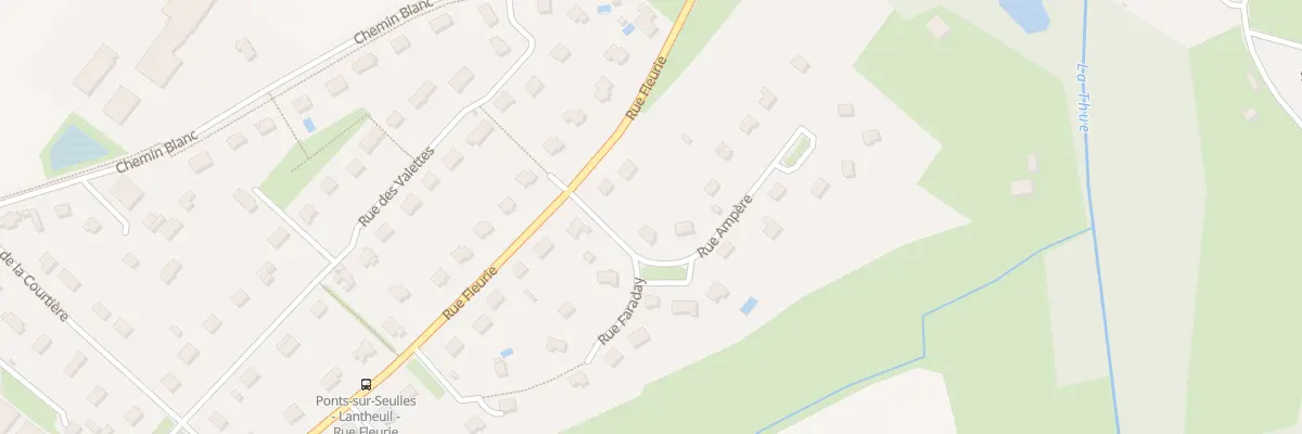 Plan du 3 Rue Ampere (Lantheuil) à Ponts sur Seulles