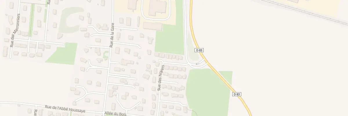 Plan du 6 Rue des Noyers à Saint-Manvieu-Norrey