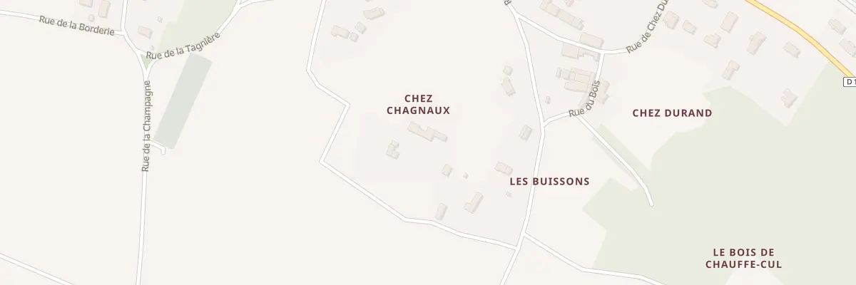 Plan du 10 Rue de la Nougerée à Saint-Sever-de-Saintonge