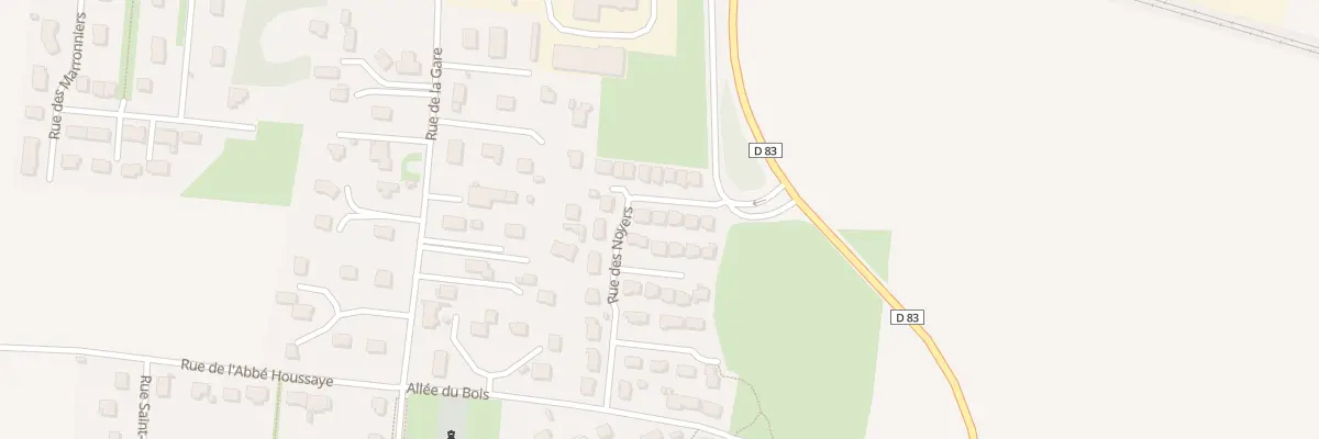 Plan du 7 Rue des Noyers à Saint-Manvieu-Norrey