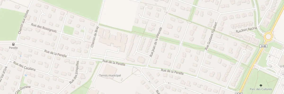 Plan du 4 Imp Alphonse Allais à Thue et Mue